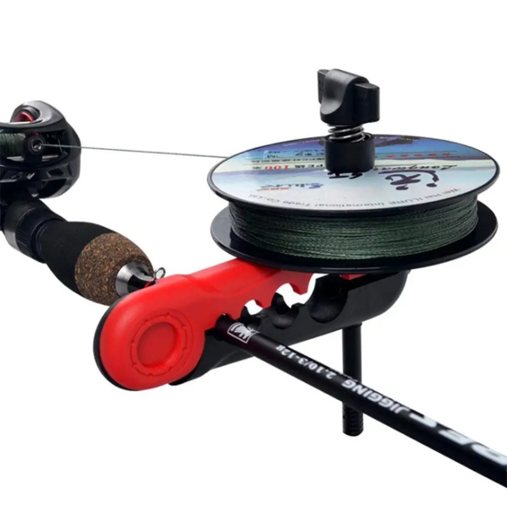 Fishing Line Spool - 釣り糸ワインダーポータブルベイトキャスティングスピニングリールラインスプーラーマシン ABS スプーリング鯉釣り用品巻き取りツール