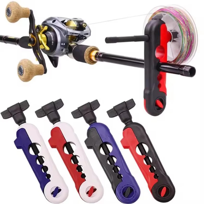 Fishing Line Spooler - ポータブルユニバーサル釣り糸スプーラー、さまざまなサイズに対応、調整可能、ロッドボビンリールワインダーボード、スプールラインラッパー