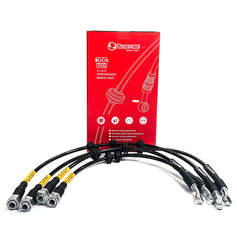 Braided Line - GWM用ステンレス製ブレーキライン、Haval H6 M6用強化ブレーキホースキット