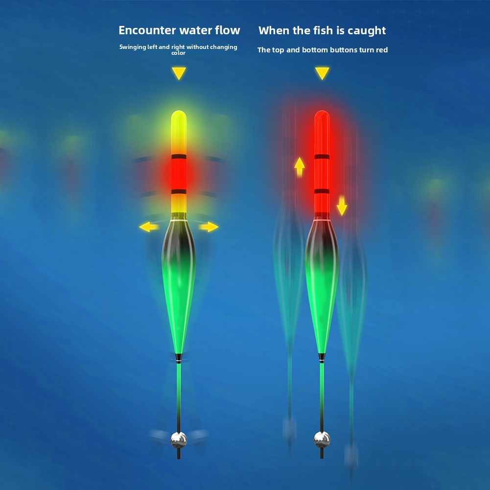 自動ボバー釣り糸セット カラーチェンジフロートリグ付き組み立 - Monofilament Line のレビューと価格