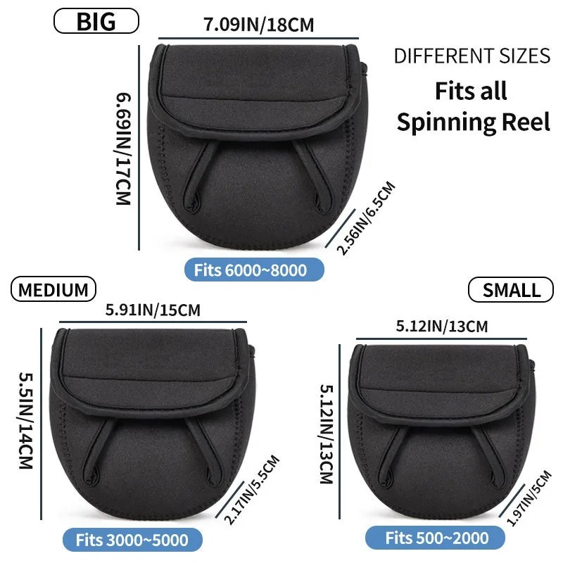釣りリール保護カバーバッグ スピニングリールケース ポーチホ - Fishing Line Spool のレビューと価格