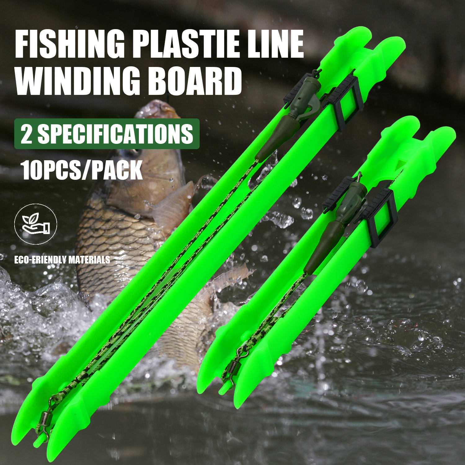 Sougayilang 10 個釣り用プラスチックライン巻き - Monofilament Line のレビューと価格